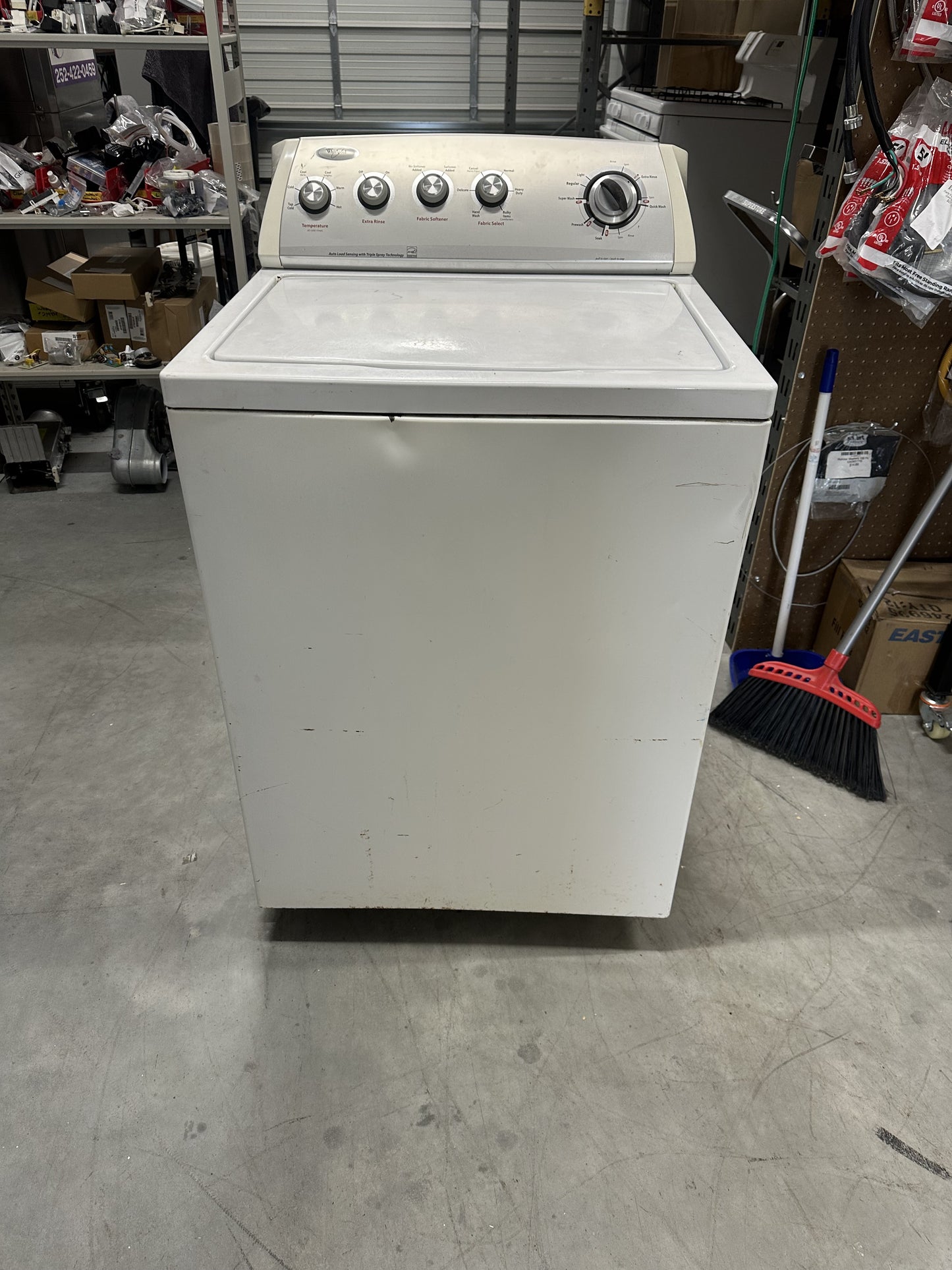 Pre Owned Top Load Washer WTW57ESVW1PO Pre-Owned Appliance