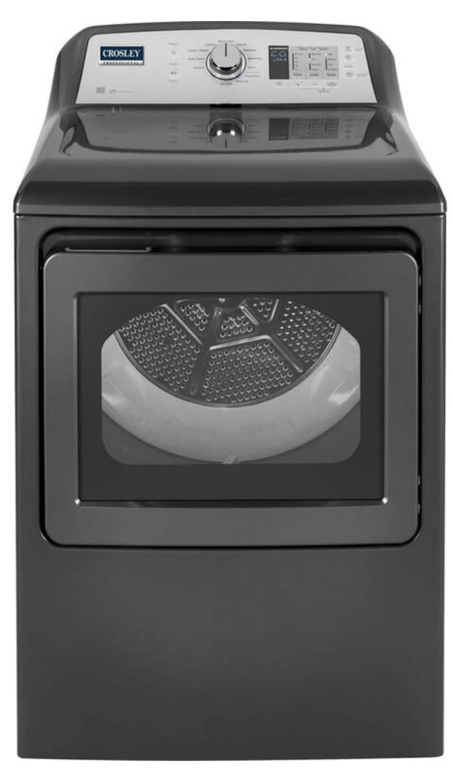 Crosley YTD74E2PNDG – 7.4 Cu. Ft. Electric Dryer (Diamond Gray)