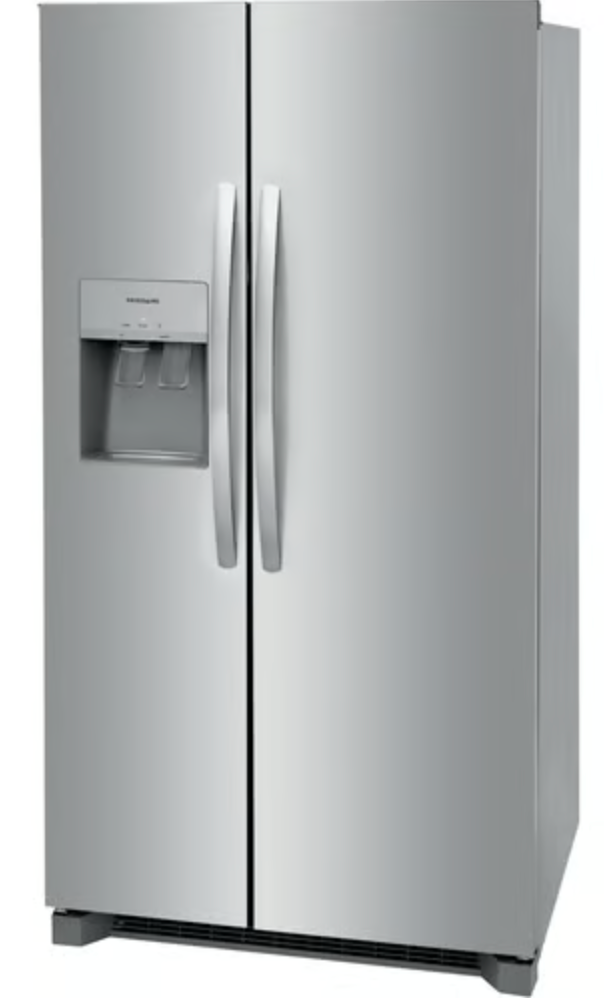 Frigidaire FRSS2623AS 36" Side-by-Side Refrigerator with EvenTemp™ Cooling – Stainless Steel