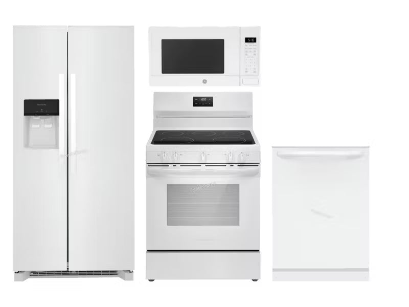 Frigidaire Rental Package - White Side by Side