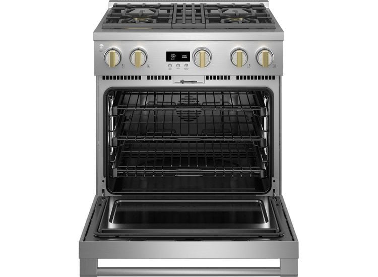 GE Monogram ZDP304NTSS 30' Duel Fuel Range