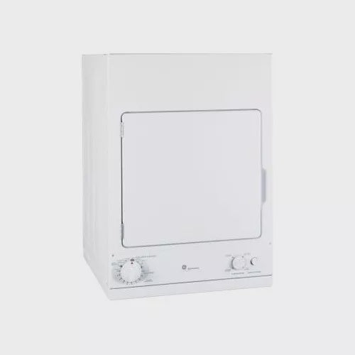 GE DSKS433EBWW 24" Spacemaker Front Load Electric Dryer