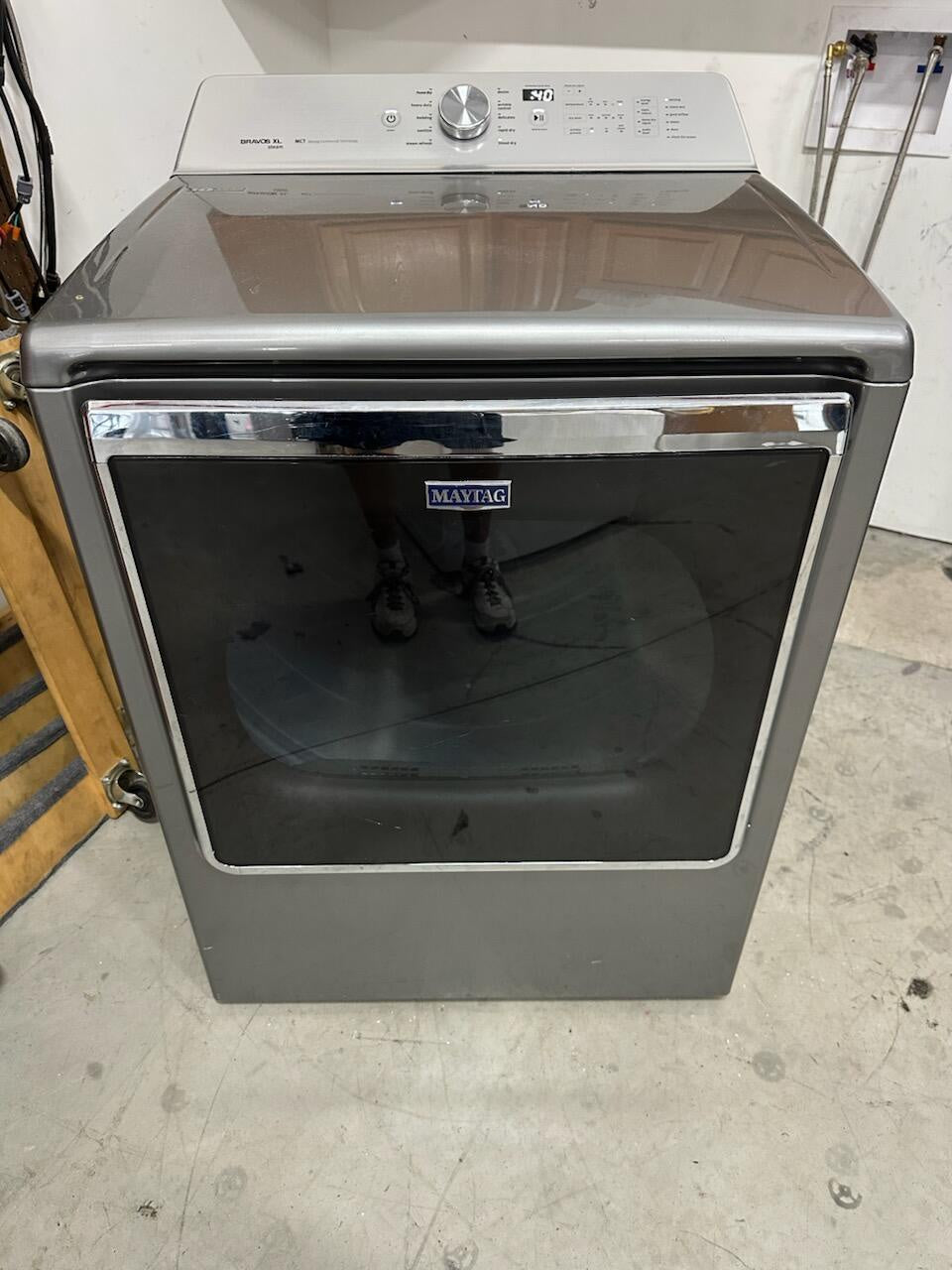 Pre Owned Maytag Electric Dryer MEDB855DC4PO Pre-Owned Appliance