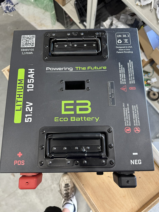 51.2 Volts 105 AH Eco Battery Lithium EB48V105