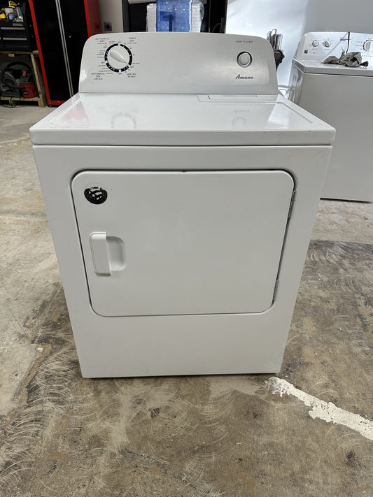 Pre Owned Amana Electric Dryer NED4655EW1PO Pre-Owned Appliance