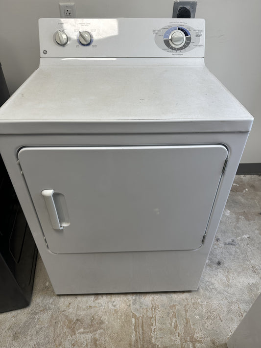 Pre Owned GE Electric Dryer DBSR453EB3WWPO Pre-Owned Appliance