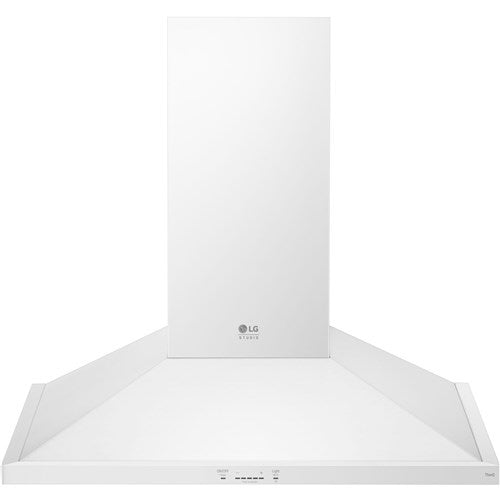 LG STUDIO LSHD3080N 30" Wall Mount Chimney Hood  - White