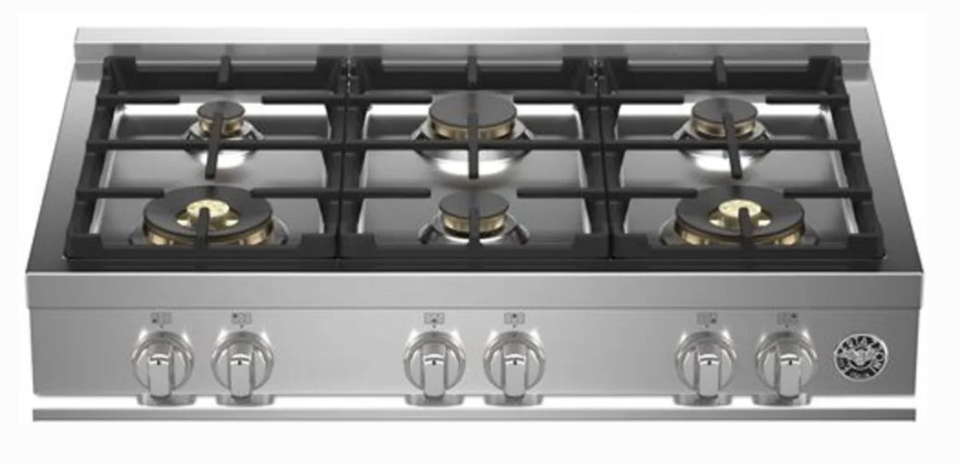 BERTAZZONI MAST366RTBXT 36" GAS RANGETOP 6 Burners