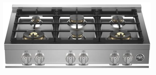 BERTAZZONI MAST366RTBXT 36" GAS RANGETOP 6 Burners