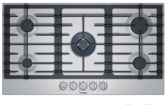 BOSCH NGM8657UC 36 SS GAS COOKTOP