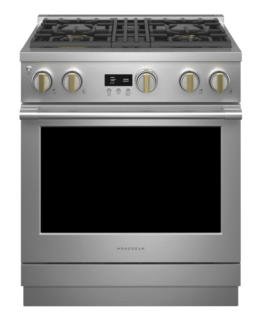GE MONOGRAM ZDP304NT 30  DUAL FUEL RANGE