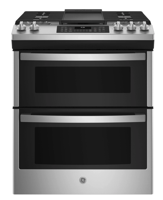 GE JGSS86SPSS 30 GAS DOUBLE OVEN RANGE