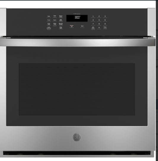 GE® JTS3000SNSS 30" Smart Built-In Self-Clean Single Wall Oven  With Never - Scrub Racks