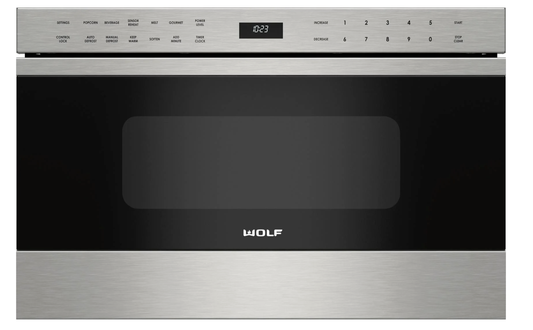 WOLF MD24TES 24 MICROWAVE DRAWER