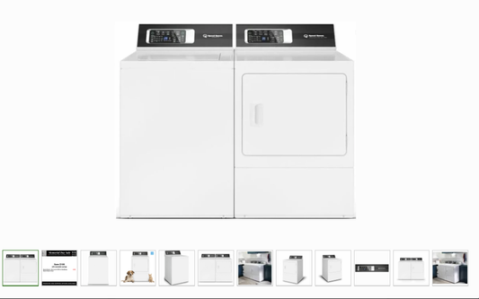 Speed Queen Laundry Set TR7006WN and DR7004WE