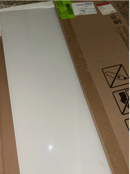 Parts Samsung Refrigerator White Upper Door Panel RA-F18DUU12AA