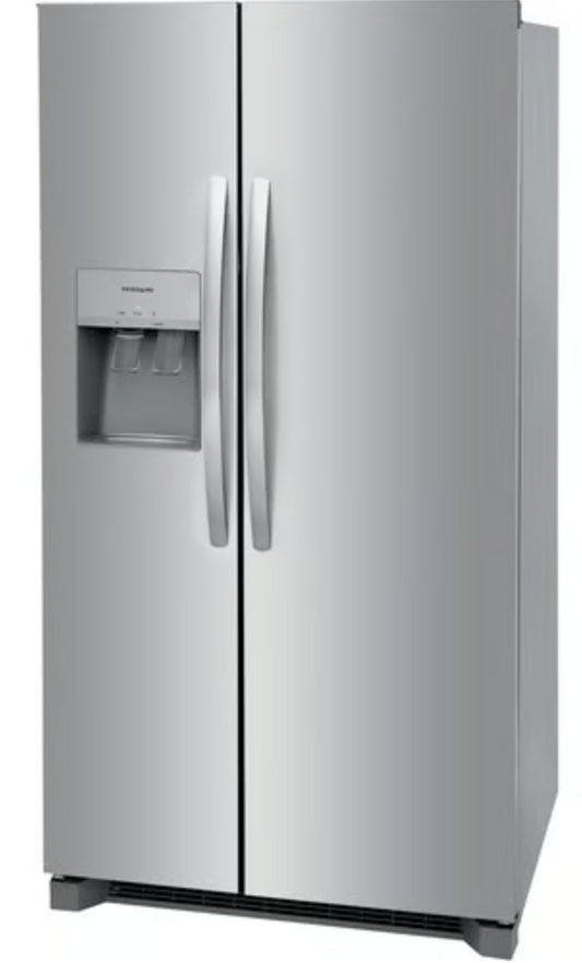 Frigidaire FRSS2623AS 36" Side-by-Side Refrigerator with EvenTemp™ Cooling – Stainless Steel