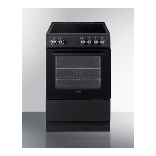 Summit REXT24BL 24" wide Electric Range