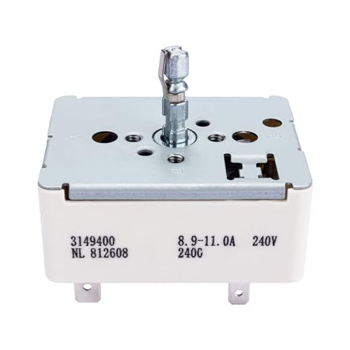 Parts Whirlpool Range Infinite Switch WP3148953