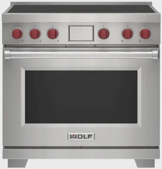 WOLF 36" INDUCTION RANGE IR36550ST