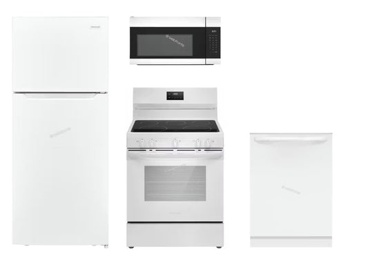 White Frigidaire Package for Rental Unit