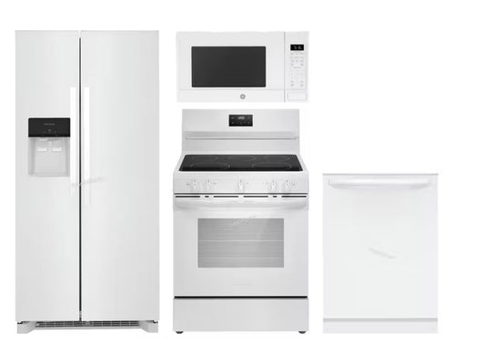 Frigidaire Rental Package - White Side by Side