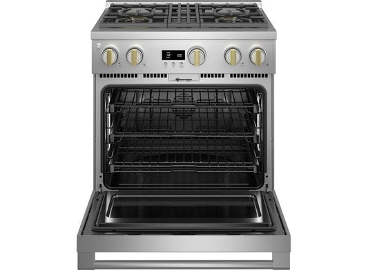 GE Monogram ZDP304NTSS 30' Duel Fuel Range